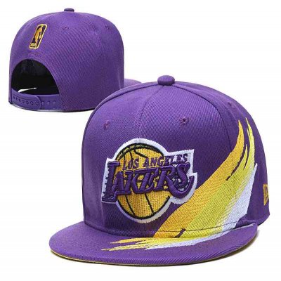 Los Angeles Lakers Stitched Snapback Hats 057