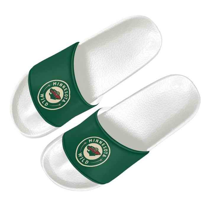 Women's Minnesota Wild Flip Flops 001