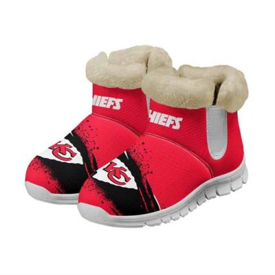 Men's Kansas City Chiefs 2024 Snow Boots/Shoes 001(Pls check description for details)