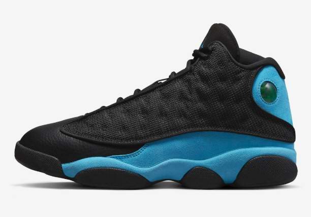 Men's Running Weapon Air Jordan 13 Black/Blue Shoes  DJ5982-041 050