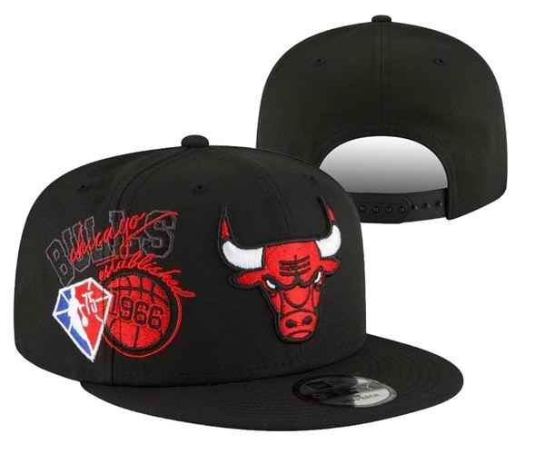 Chicago Bulls Stitched Snapback Hats 082