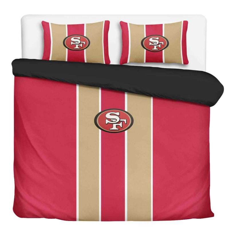 San Francisco 49ers 3-Piece Full Bedding 001