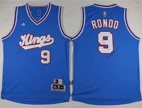 Men's Sacramento Kings Blue Customized Stitched Jersey