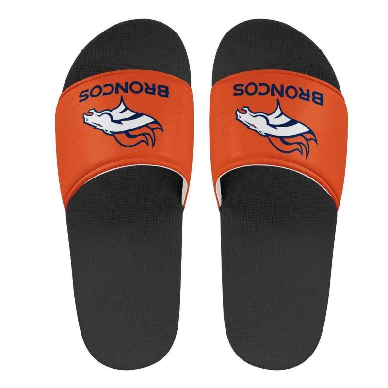 Youth Denver Broncos Flip Flops 002