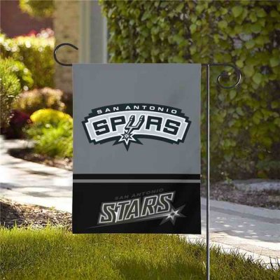 San Antonio Spurs Double-Sided Garden Flag 001 (Pls check description for details)