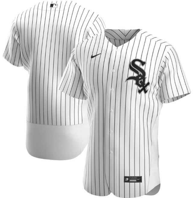 Men's Chicago White Sox White Flex Base Stitched Jersey