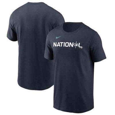 Men's All-star 2023 Navy Wordmark T-Shirt