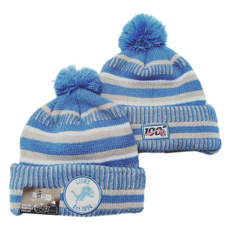 Detroit Lions Knit Hats 028