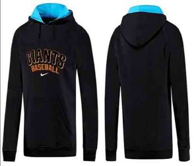 San Francisco Giants Pullover Hoodie Black & Blue