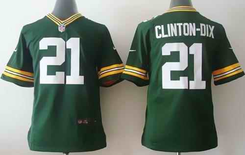 Nike Packers #21 Ha Ha Clinton-Dix Green Team Color Youth Stitched NFL Elite Jersey