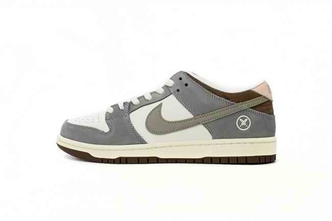 Men's Dunk Low Grey/White Shoes 0443