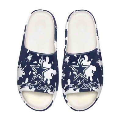 Women's Dallas Cowboys Yeezy Slippers/Shoes 001