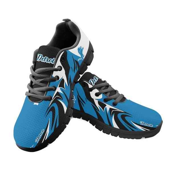 Women's Detroit Lions AQ Running Shoes 005