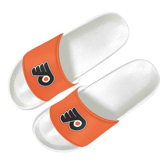 Men's Philadelphia Flyers Flip Flops 001