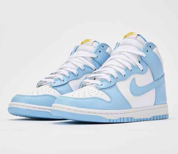 Men's Dunk High Retro 'Blue Chill' Shoes 0227