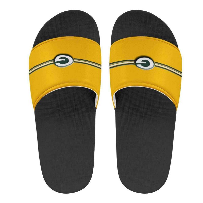 Men's Green Bay Packers Flip Flops 001