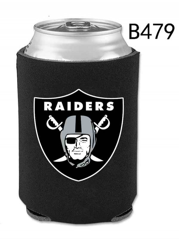 Las Vegas Raiders Black Can Coolers B479