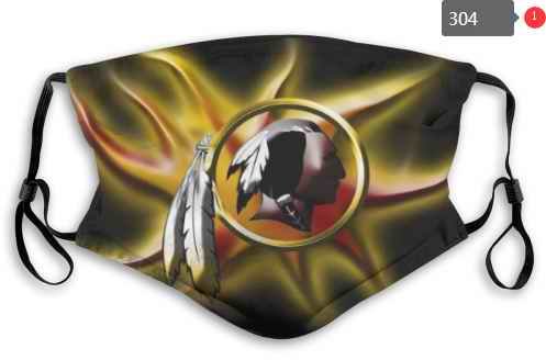 Washington Redskins Face Mask 007 Filter Pm2.5 (Pls check description for details)