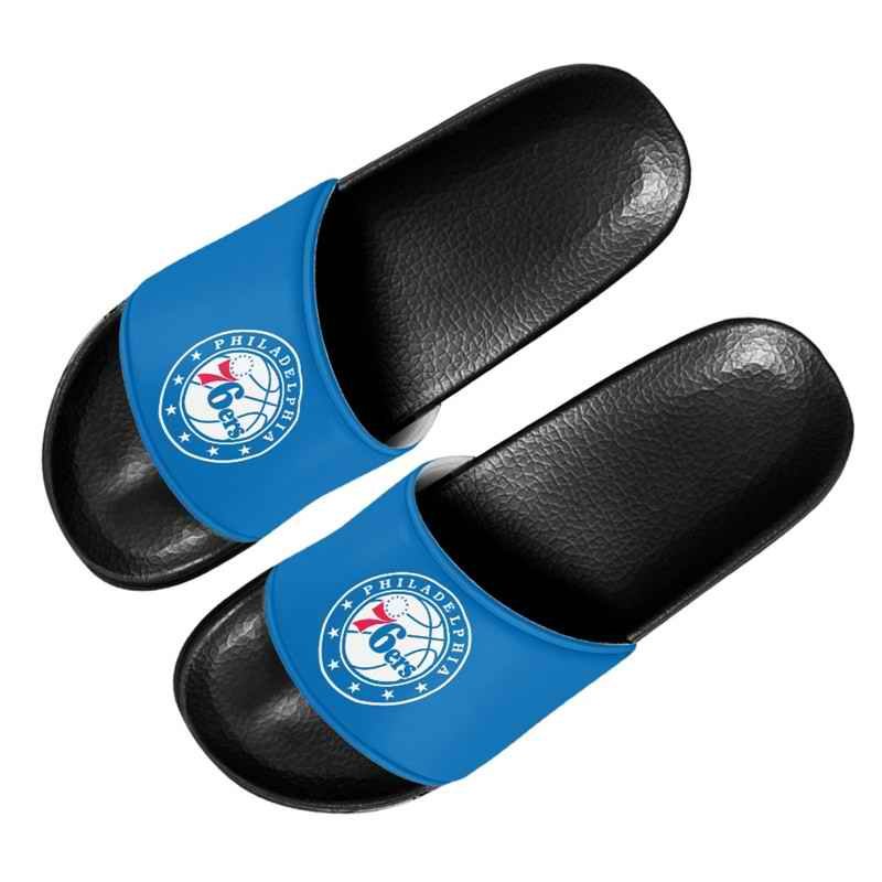 Men's Philadelphia 76ers Flip Flops 001