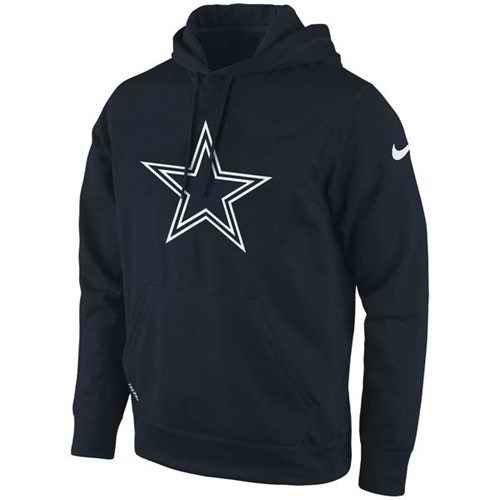 Dallas Cowboys Nike KO Logo Essential Pullover Hoodie Navy