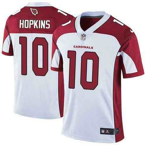 Youth Arizona Cardinals #10 DeAndre Hopkins White Vapor Untouchable Limited Stitched NFL Jersey