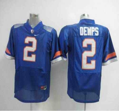 Gators #2 Jeff Demps Blue Stitched NCAA Jersey