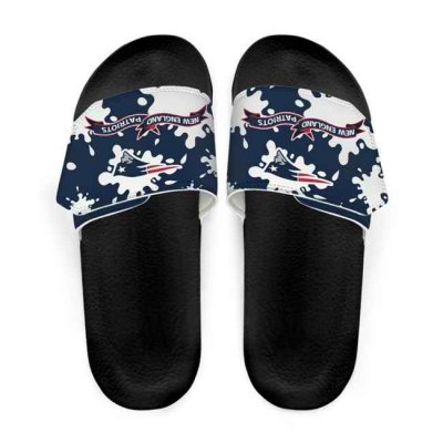 Women's New England Patriots Beach Adjustable Slides Non-Slip Slippers/Sandals/Shoes 003