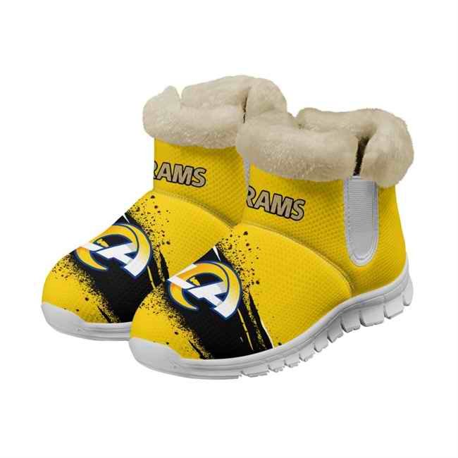 Women's Los Angeles Rams 2024 Snow Boots/Shoes 001(Pls check description for details)