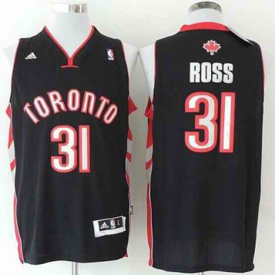 Revolution 30 Raptors #31 Terrence Ross Black Stitched NBA Jersey