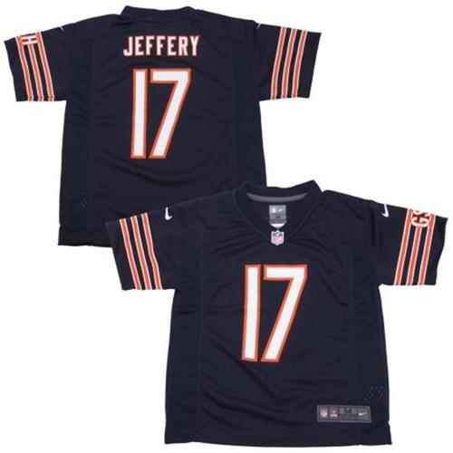 Toddler Nike Bears #17 Alshon Jeffery Navy Blue Team Color Stitched NFL Elite Jersey