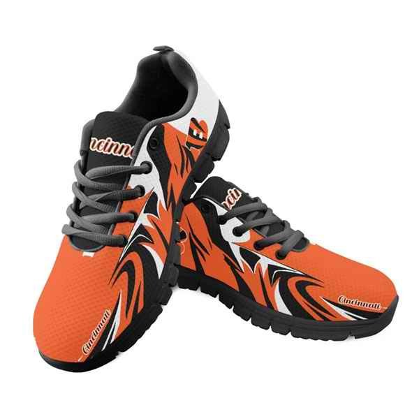 Women's Cincinnati Bengals AQ Running Shoes 005