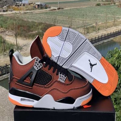 Women's Running weapon Air Jordan 4 Retro Starfish  Shoes 011