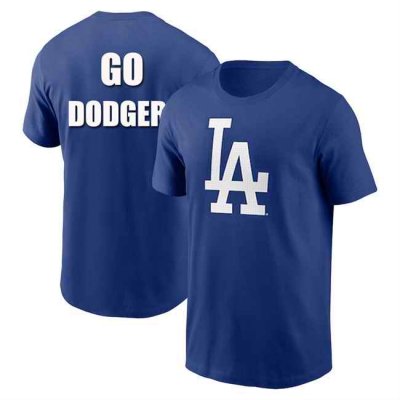 Men's Los Angeles Dodgers Blue T-Shirt'1pc Limited Per Order'