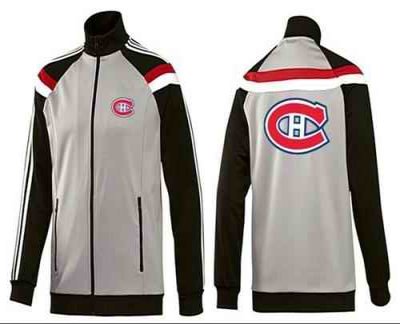 NHL Montreal Canadiens Zip Jackets Grey