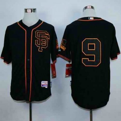 Giants #9 Matt Williams Black Alternate Cool Base Stitched MLB jerseys