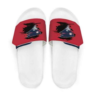 Women's New England Patriots Beach Adjustable Slides Non-Slip Slippers/Sandals/Shoes 005