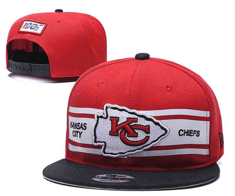 NFL Kansas City Chiefs 2019 100th Season Stitched Snapback Hats 033