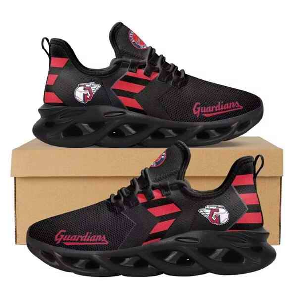 Women's Cleveland Guardians Flex Control Sneakers 004