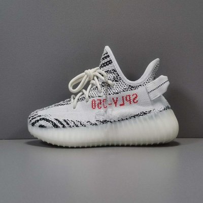 Women's Running Weapon Yeezy Boost 350 V2 Zebra Shoes 033