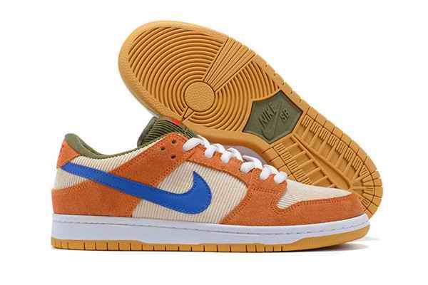 Men's Dunk Low SB Orange Shoes 0195