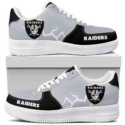 Women's Las Vegas Raiders Air Force 1 Sneakers 001