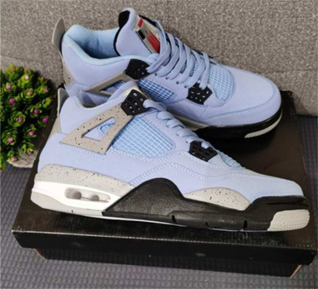 Men's Hot Sale Running weapon Air Jordan 4 University Blue Shoes 054