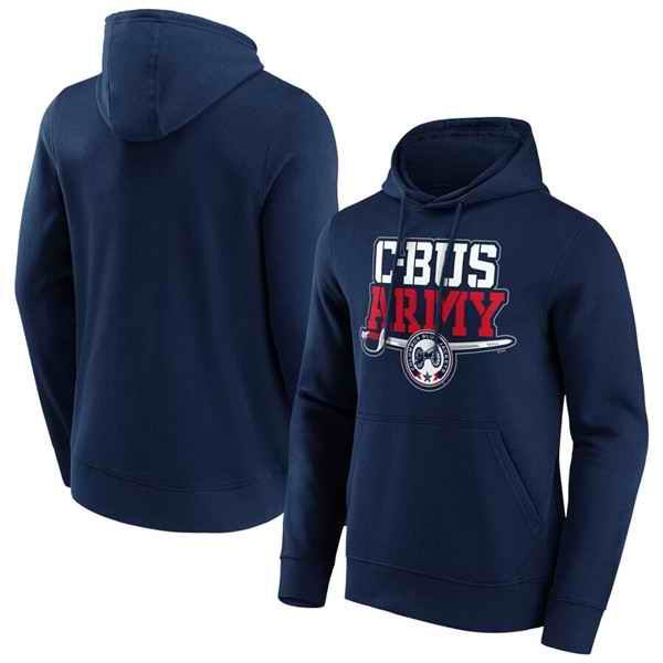 Men's Columbus Blue Jackets Navy Hometown Graphic Hoodie