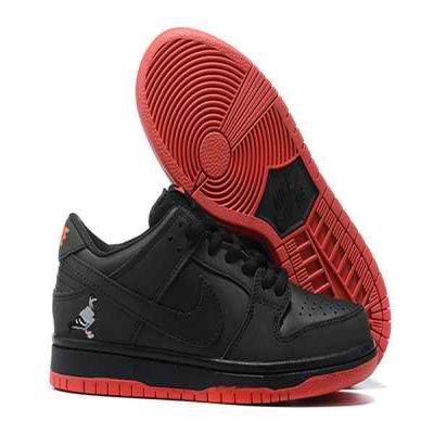 Men's Dunk Low SB Black Shoes 0202