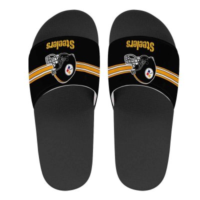 Men's Pittsburgh Steelers Flip Flops 001