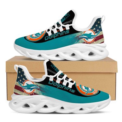 Women's Miami Dolphins Flex Control Sneakers 004