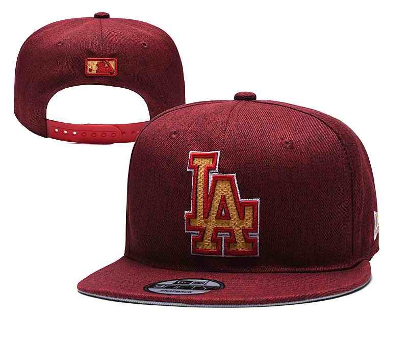 MLB Los Angeles Dodgers Stitched Snapback Hats 001