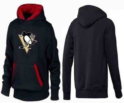 Pittsburgh Penguins Pullover Hoodie Black & Red