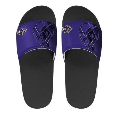 Men's Baltimore Ravens Flip Flops 001