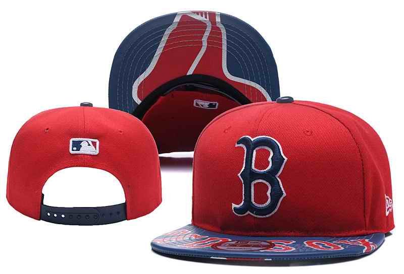 MLB Boston Red Sox Stitched Snapback Hats 010